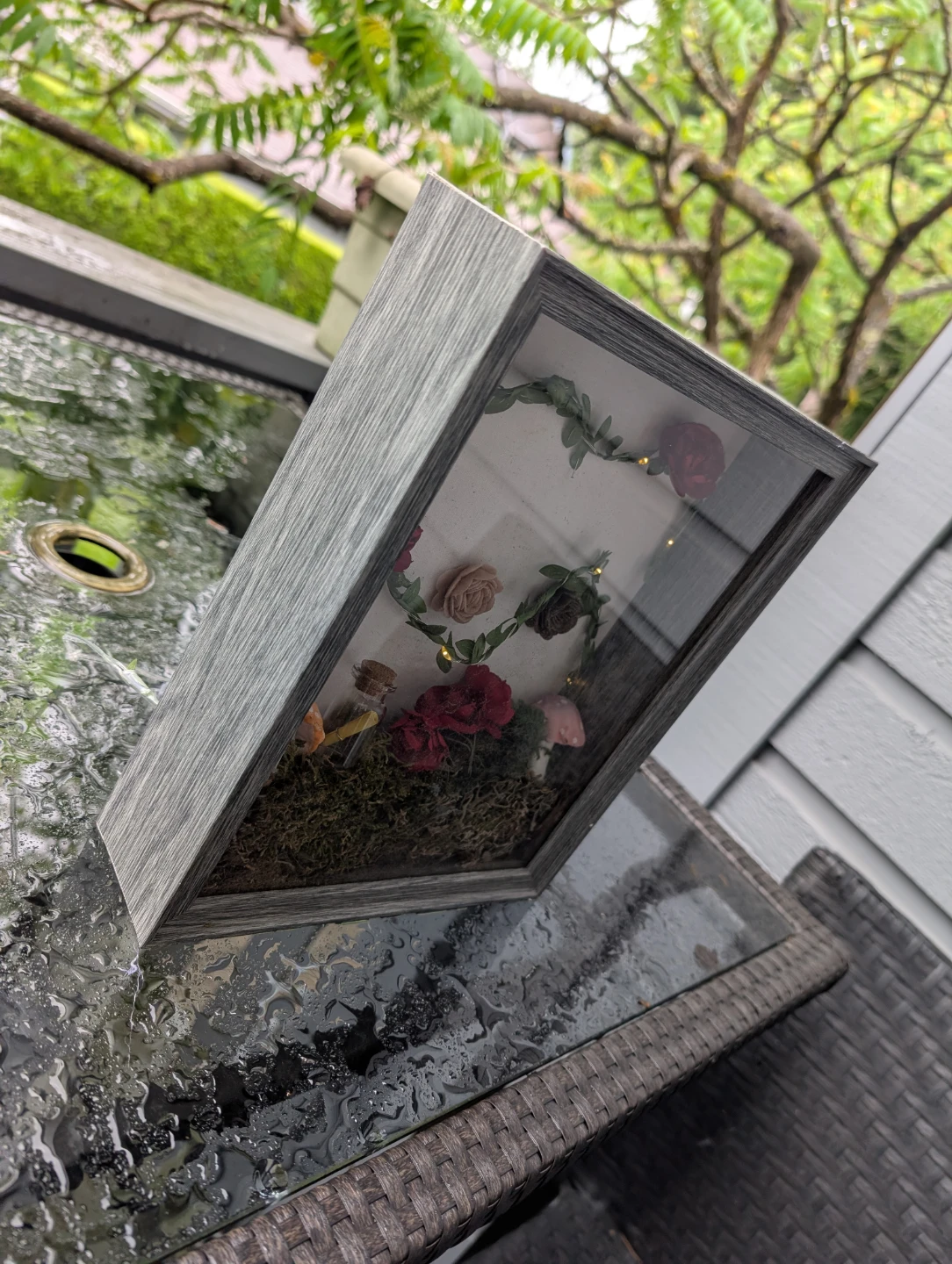 Shadow Box Fairy Garden Decor - photo 3
