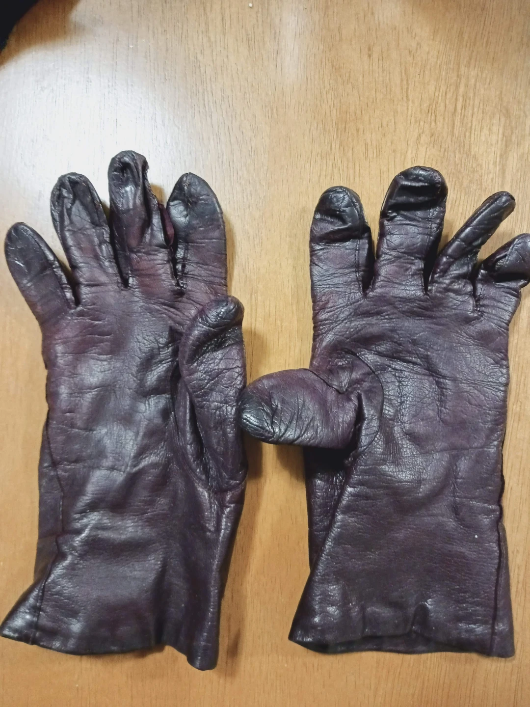 ⚽  Genuine Leather Gloves with Cashmere Lining - photo 2