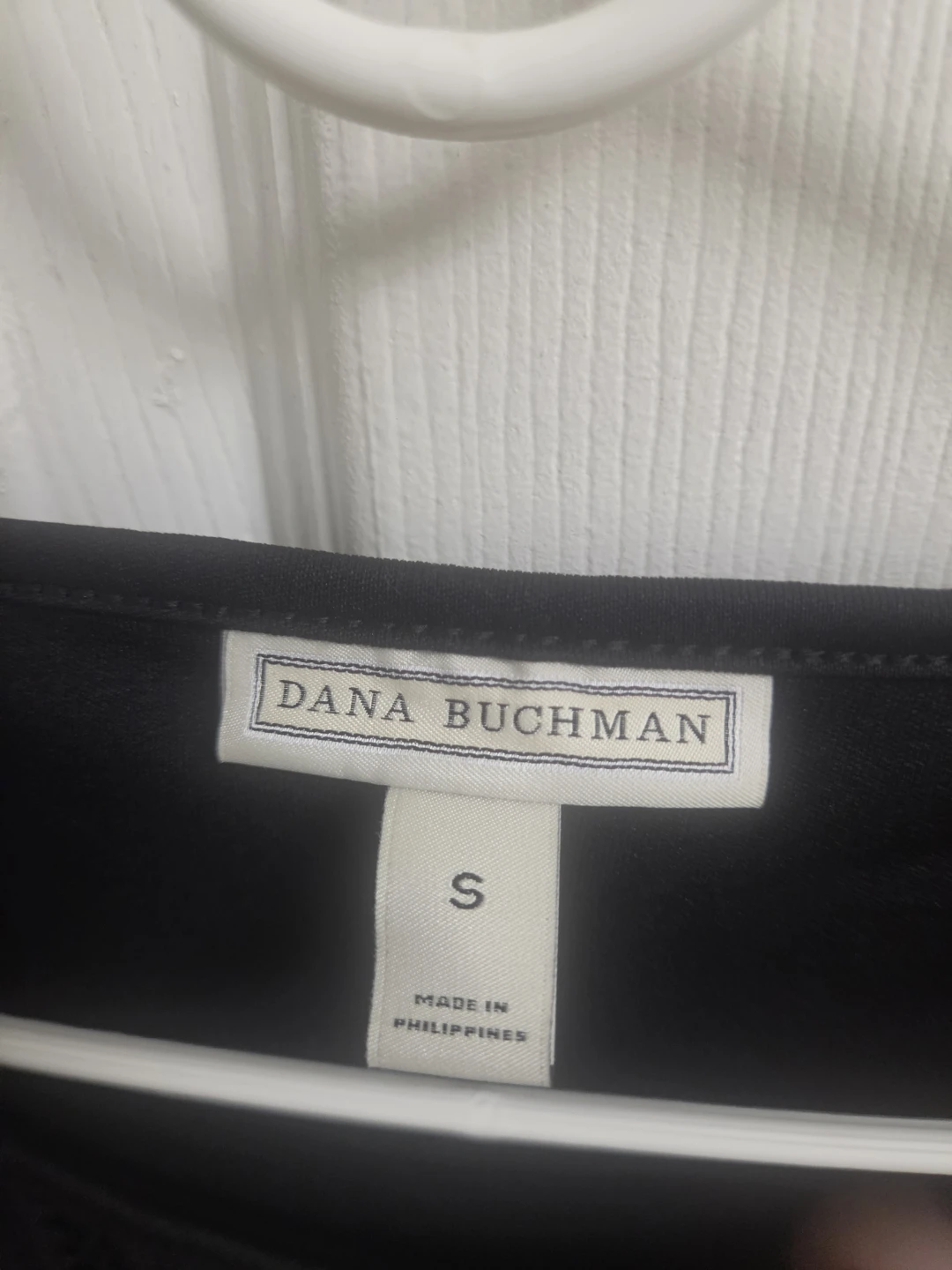 Dana Buchman Black Lace Top Size S - photo 2