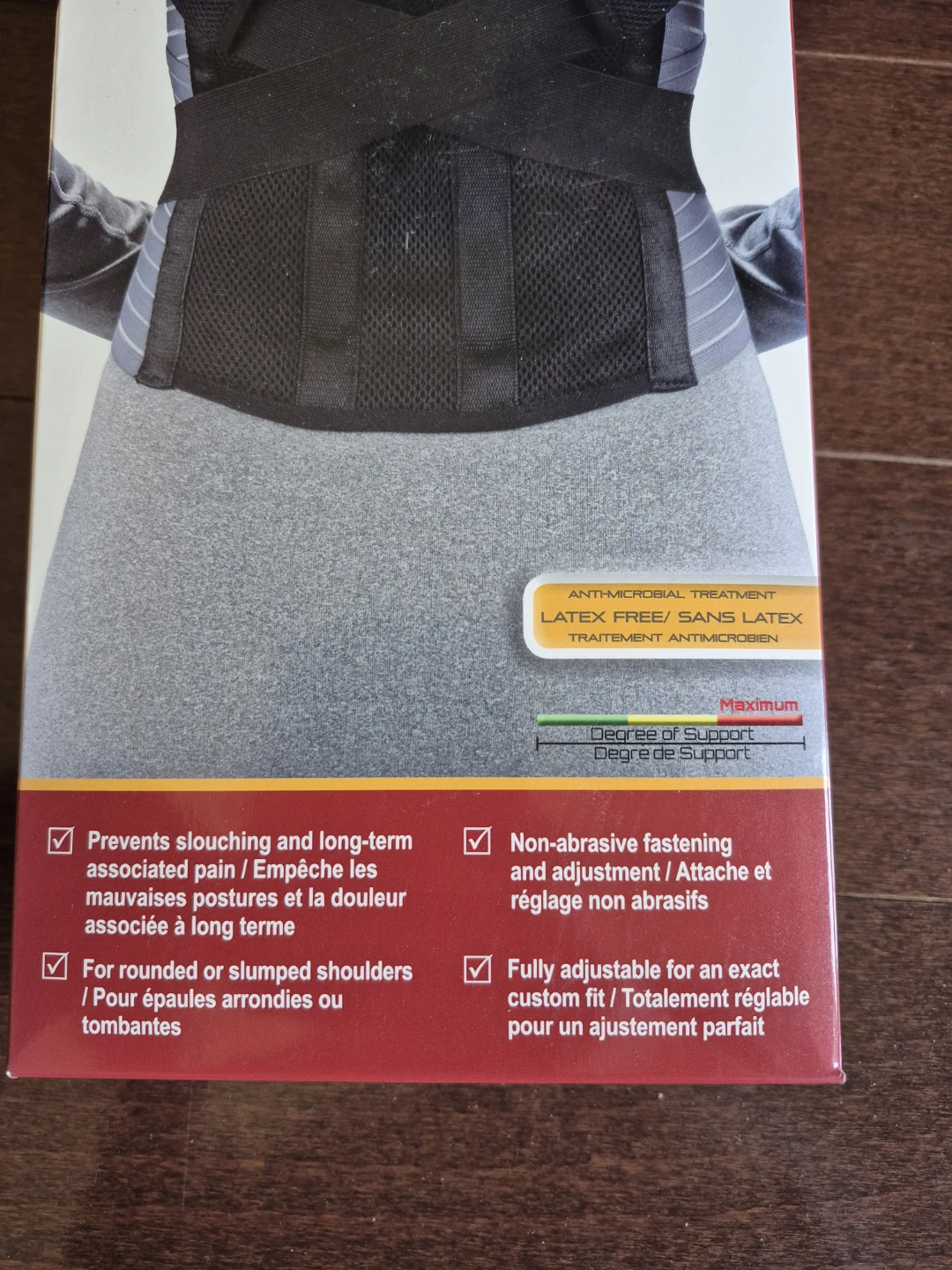 OTC Comfort Posture Brace with Rigid Stays - photo 3
