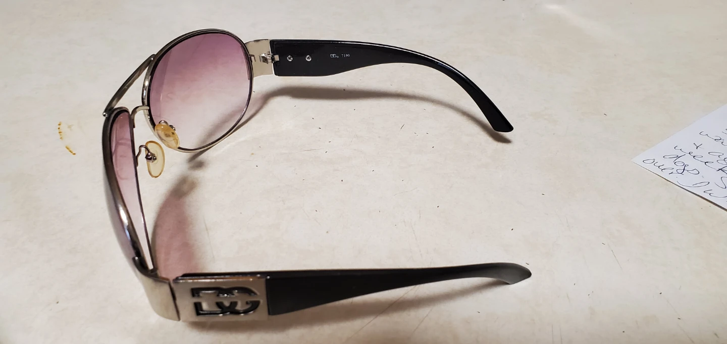 DG Eyeglasses Pink Gradient Lenses - photo 4