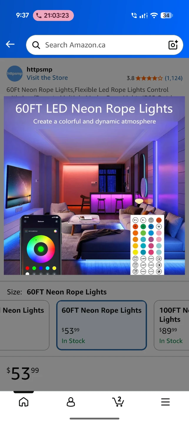 LED Neon Rope Lights - photo 2