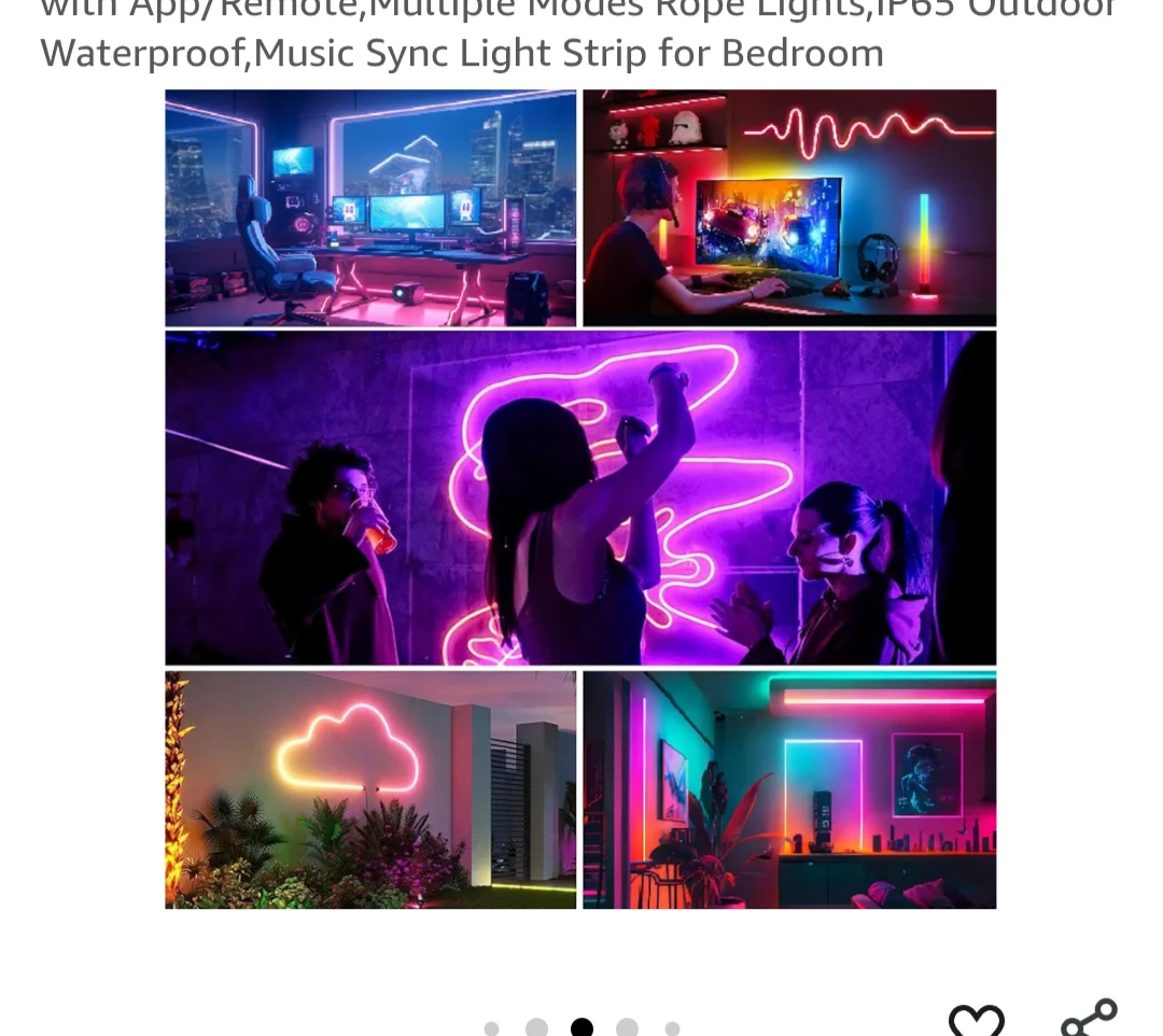 LED Neon Rope Lights - photo 3