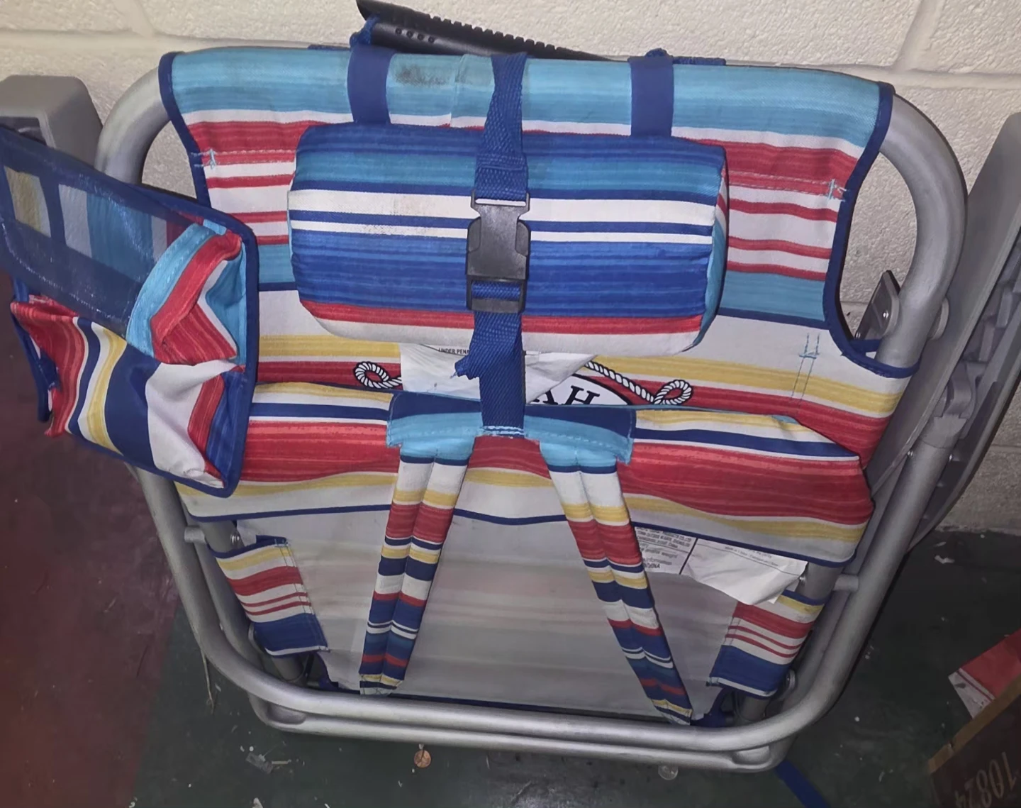 Tommy Bahama Striped Beach Chair - photo 3