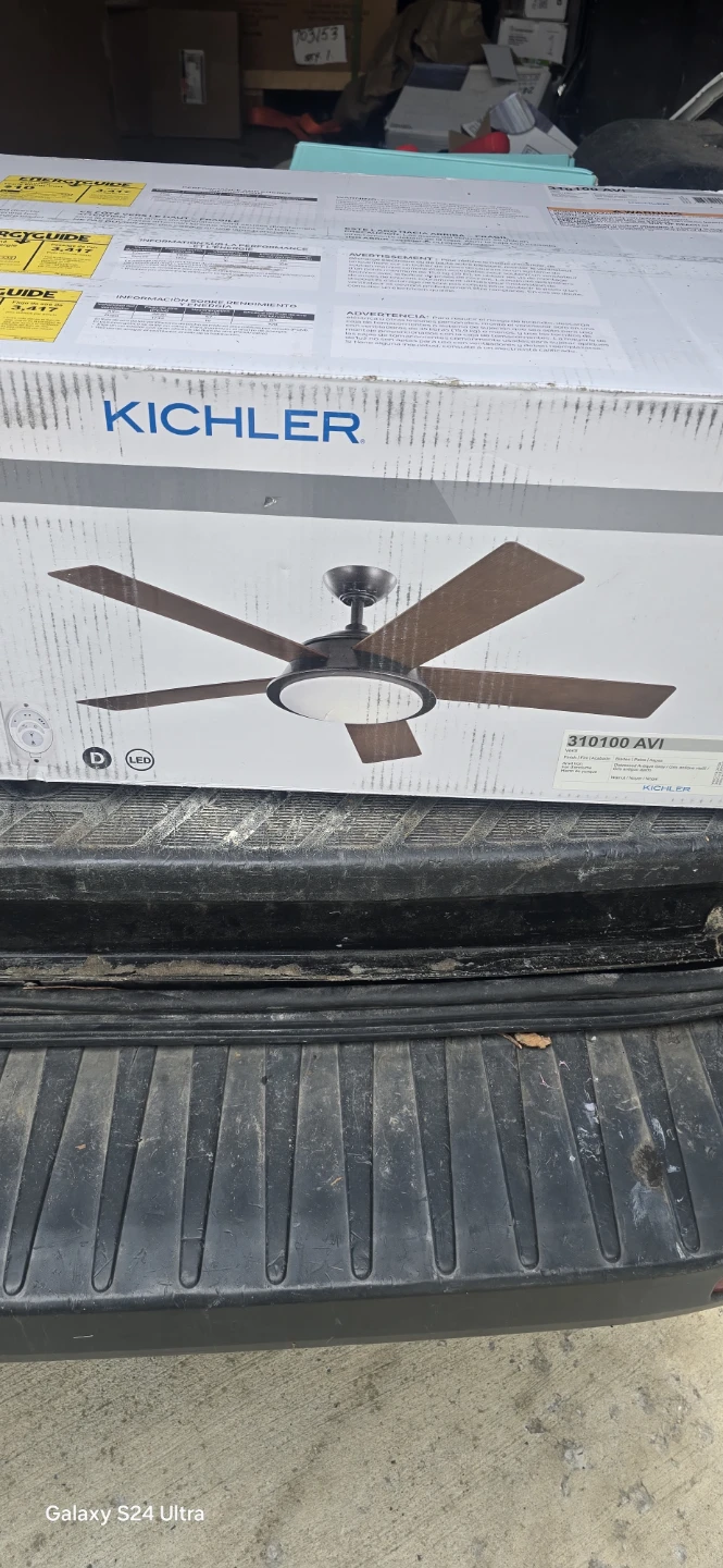Kichler Verdi 56-in fan