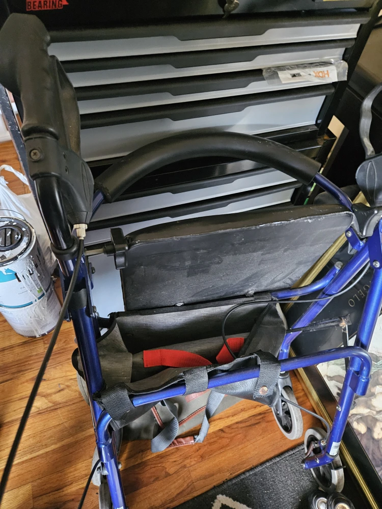 Blue Walker with Seat - photo 2