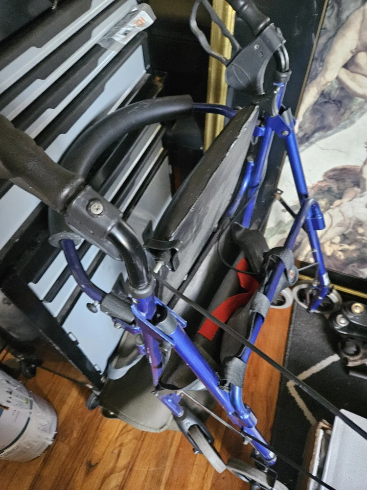 Blue Walker with Seat - photo 3