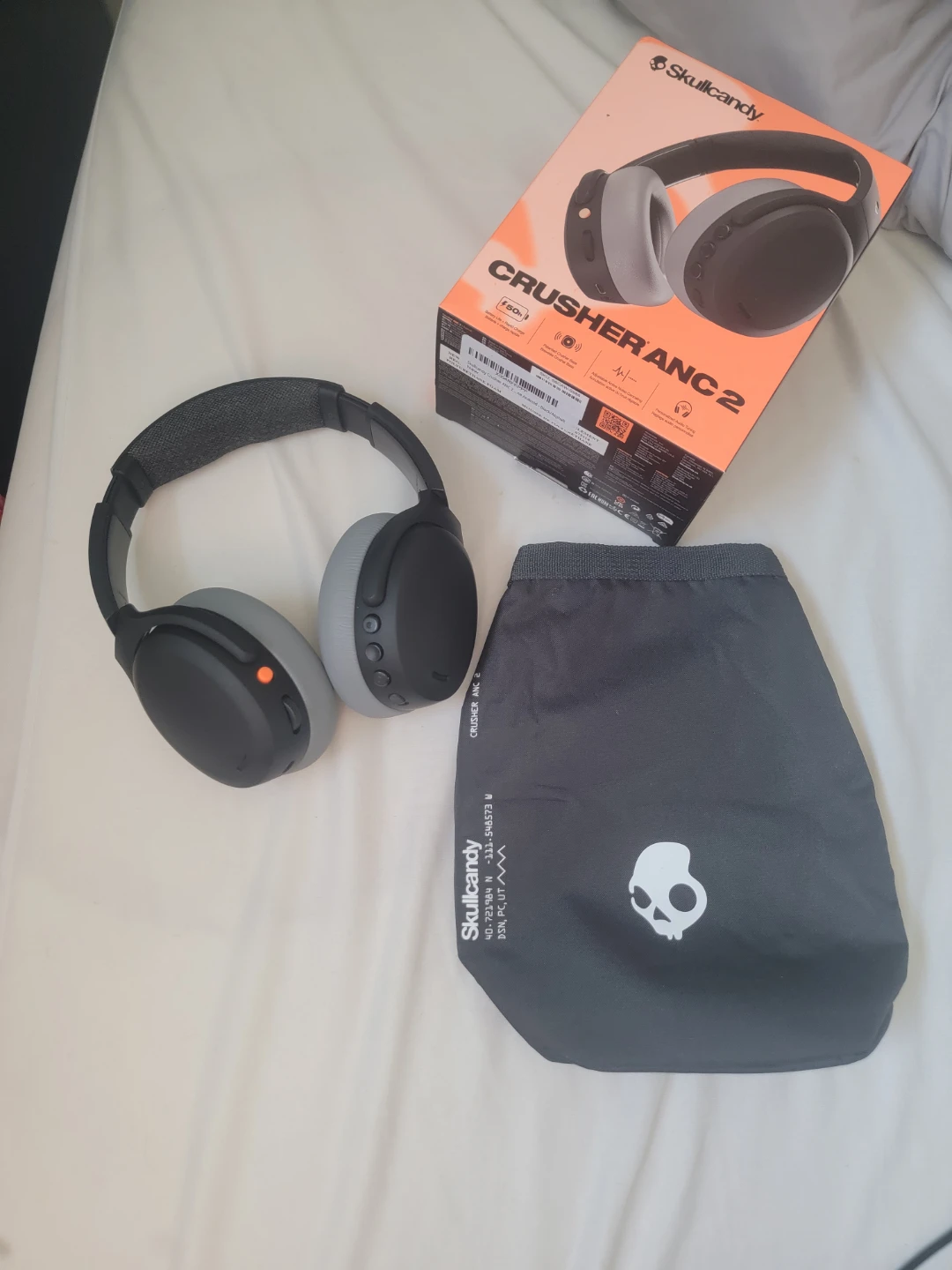 Skullcandy Crusher ANC 2 Headphones - Black/Asphalt