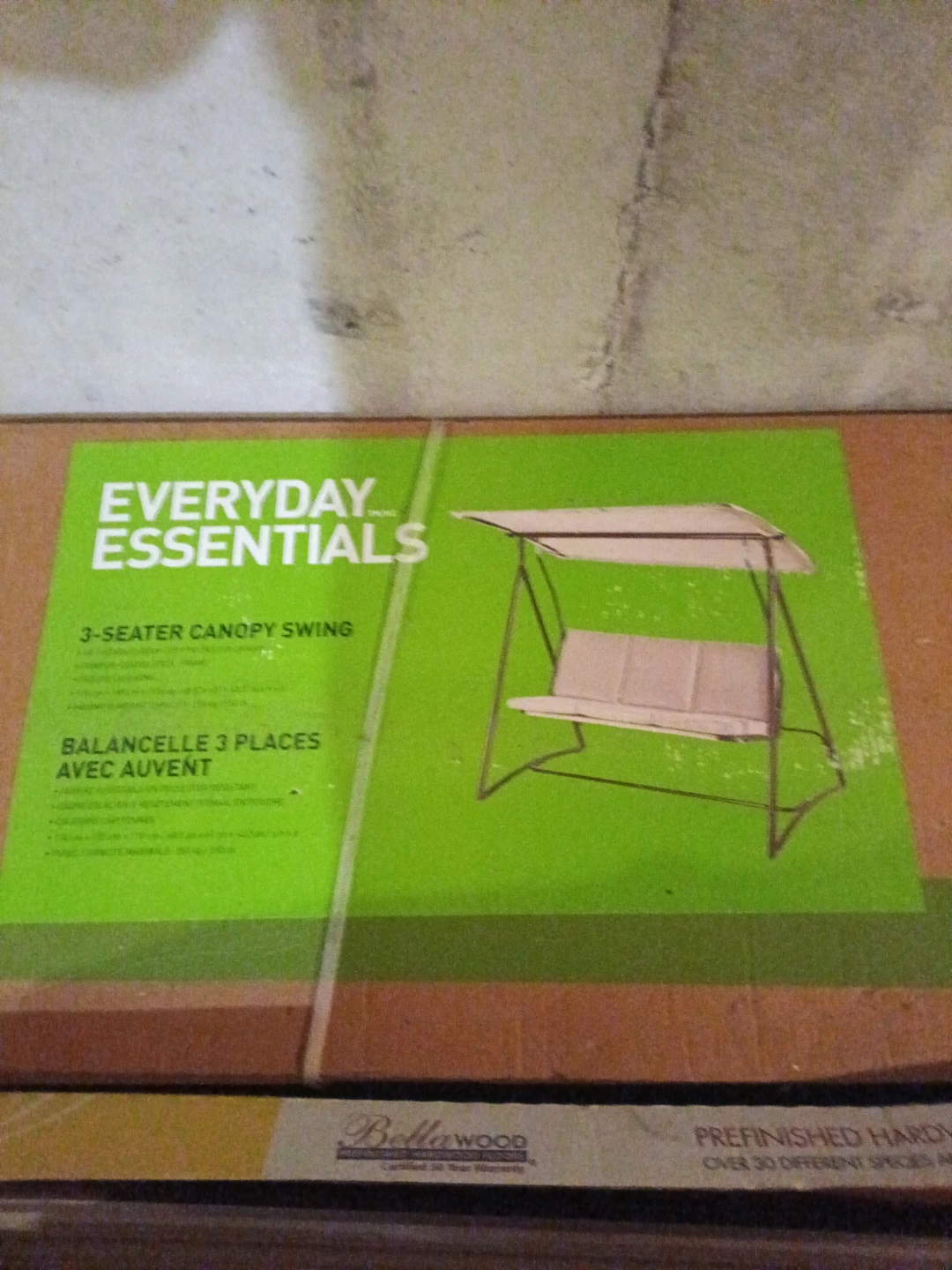 Everyday Essentials 3-Seater Canopy Swing