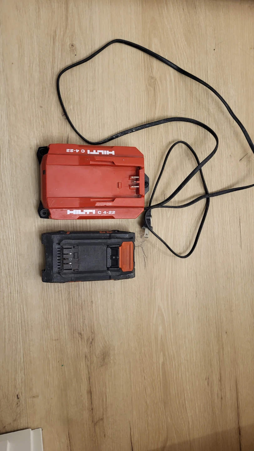 Hilti C 4-22 Battery Charger and Battery