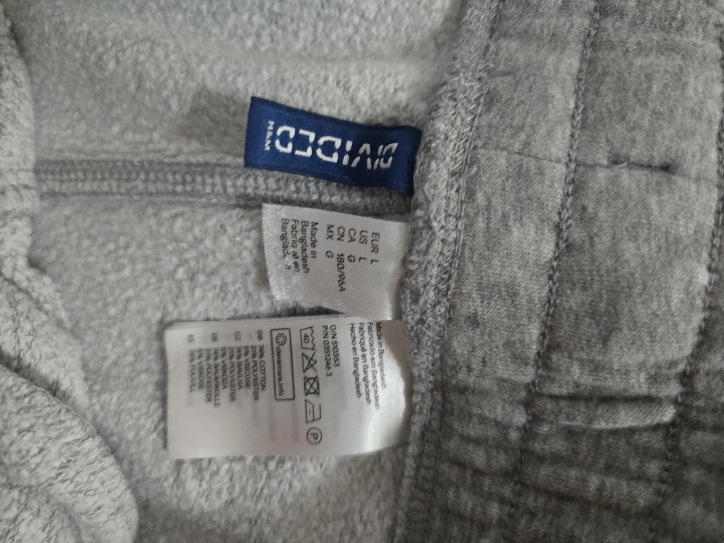 H&M Divided Grey Jogger Sweatpants - photo 2
