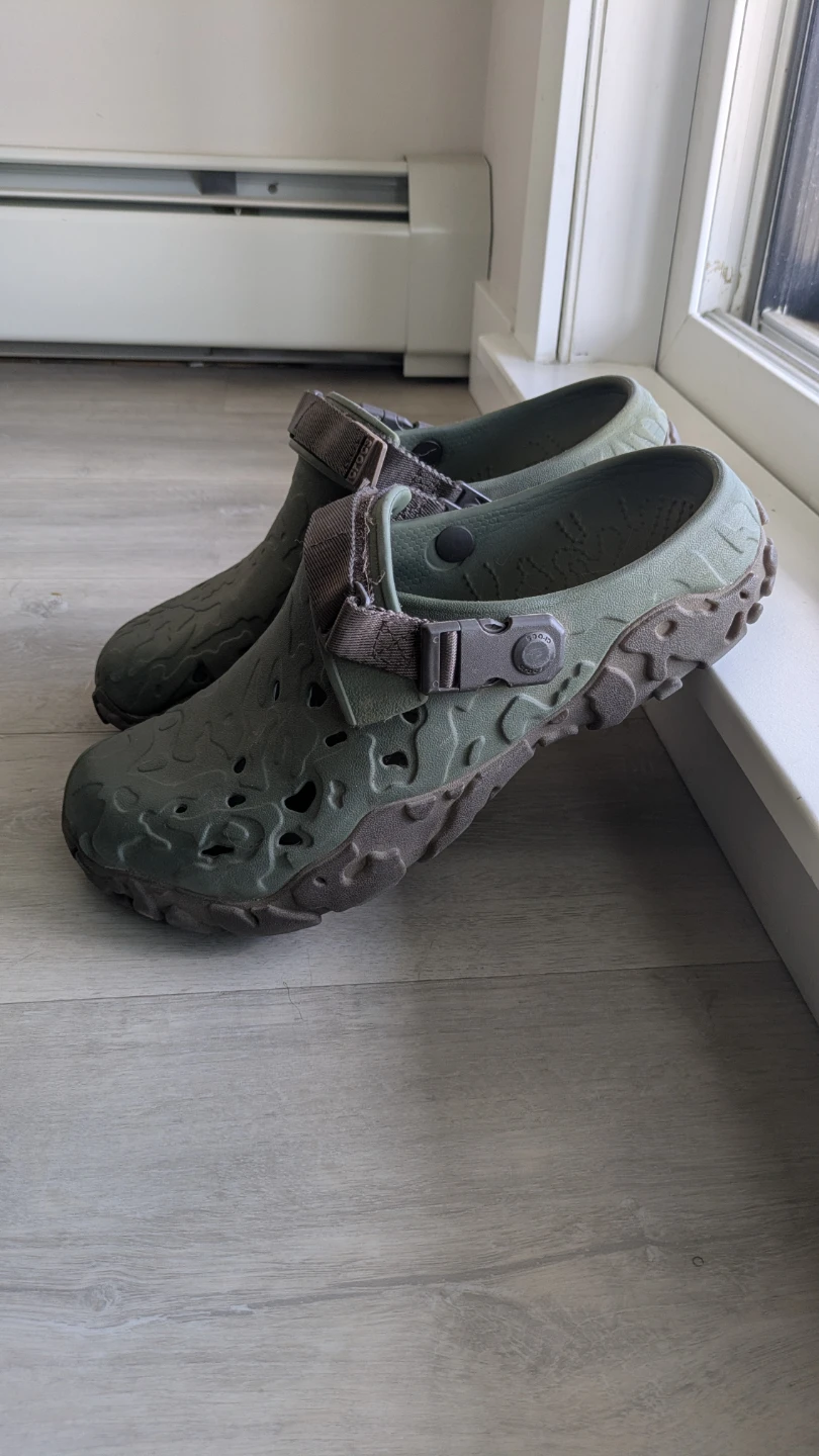 Crocs All-Terrain Atlas Clogs Size 10