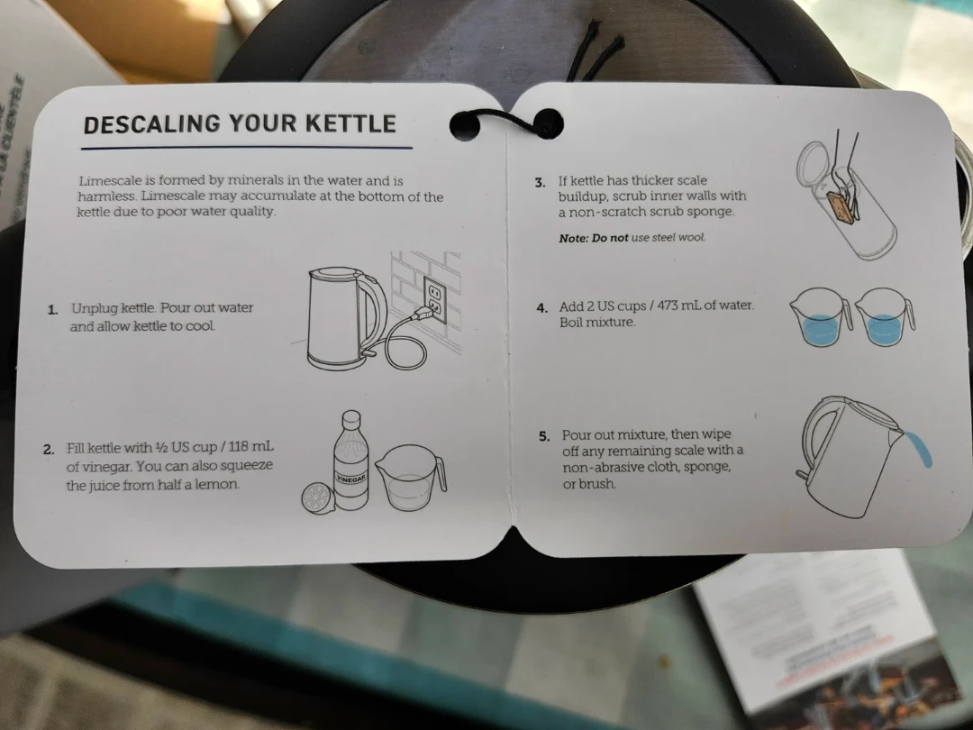 COSORI Double-Wall Stainless Steel Electric Kettle - photo 5