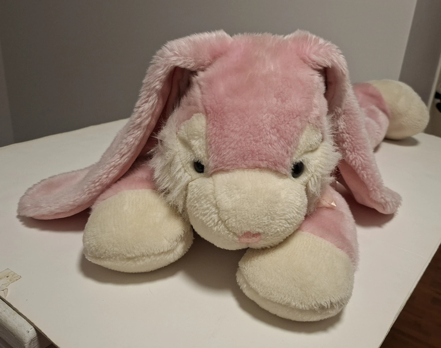 Plush Pink Bunny Stuffed Animal - photo 2