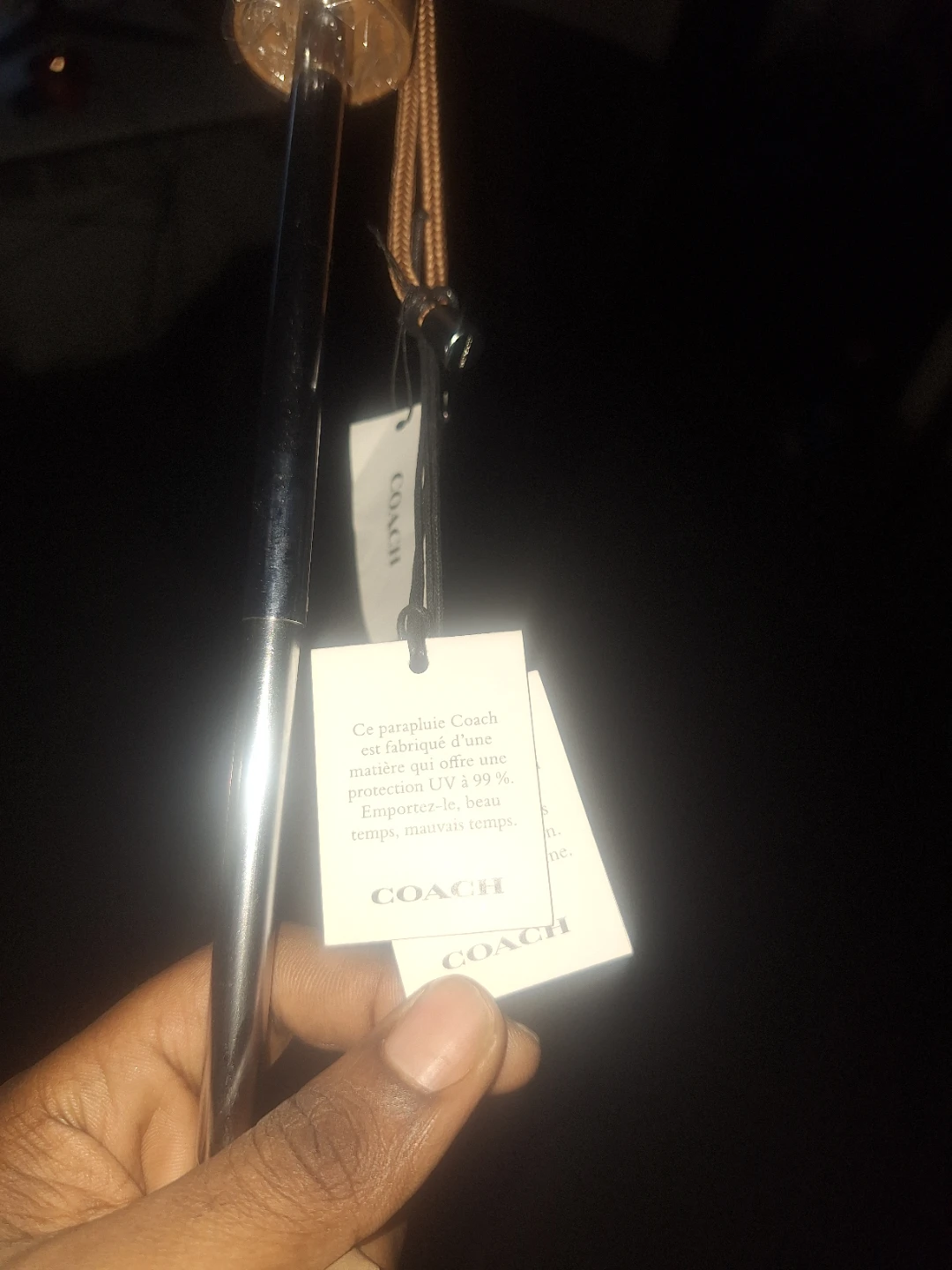 Coach Signature Pattern Umbrella - photo 3