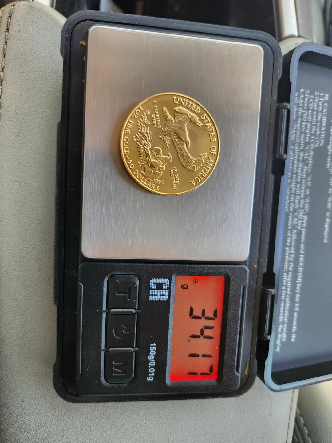 1 oz Gold American Eagle Coin - $50 - photo 3