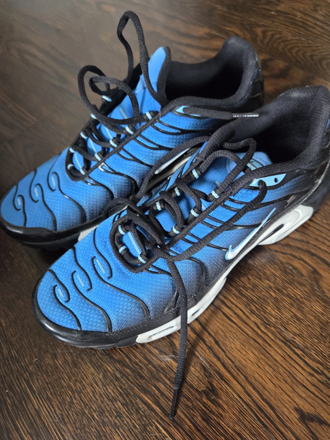 Nike Air Max Plus TN SE Blue Running Shoes - photo 4