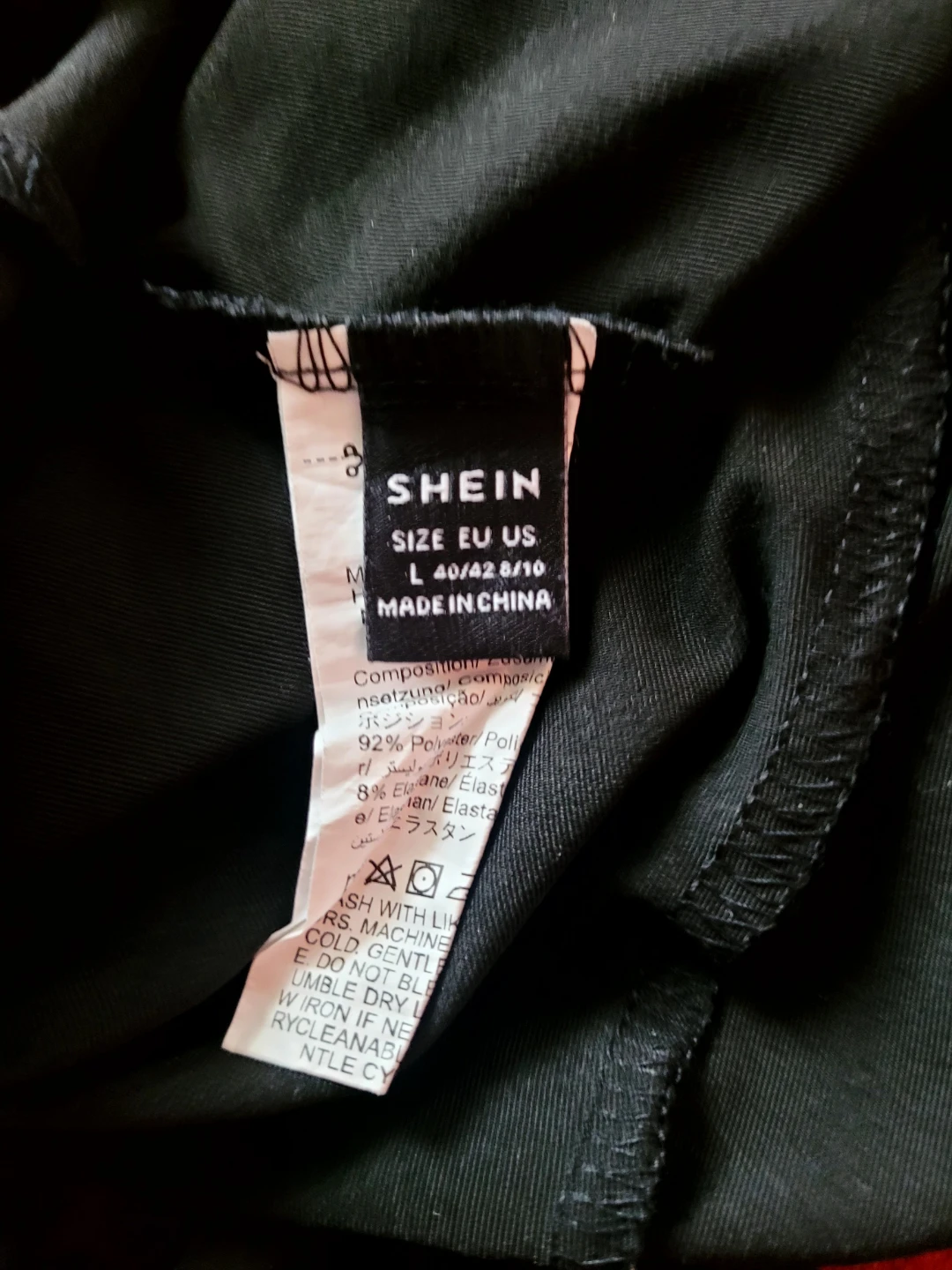 SHEIN Black Flare Leggings - Size L - photo 3