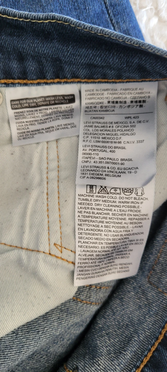 EUC Levi's 514 Straight Fit Jeans - photo 5