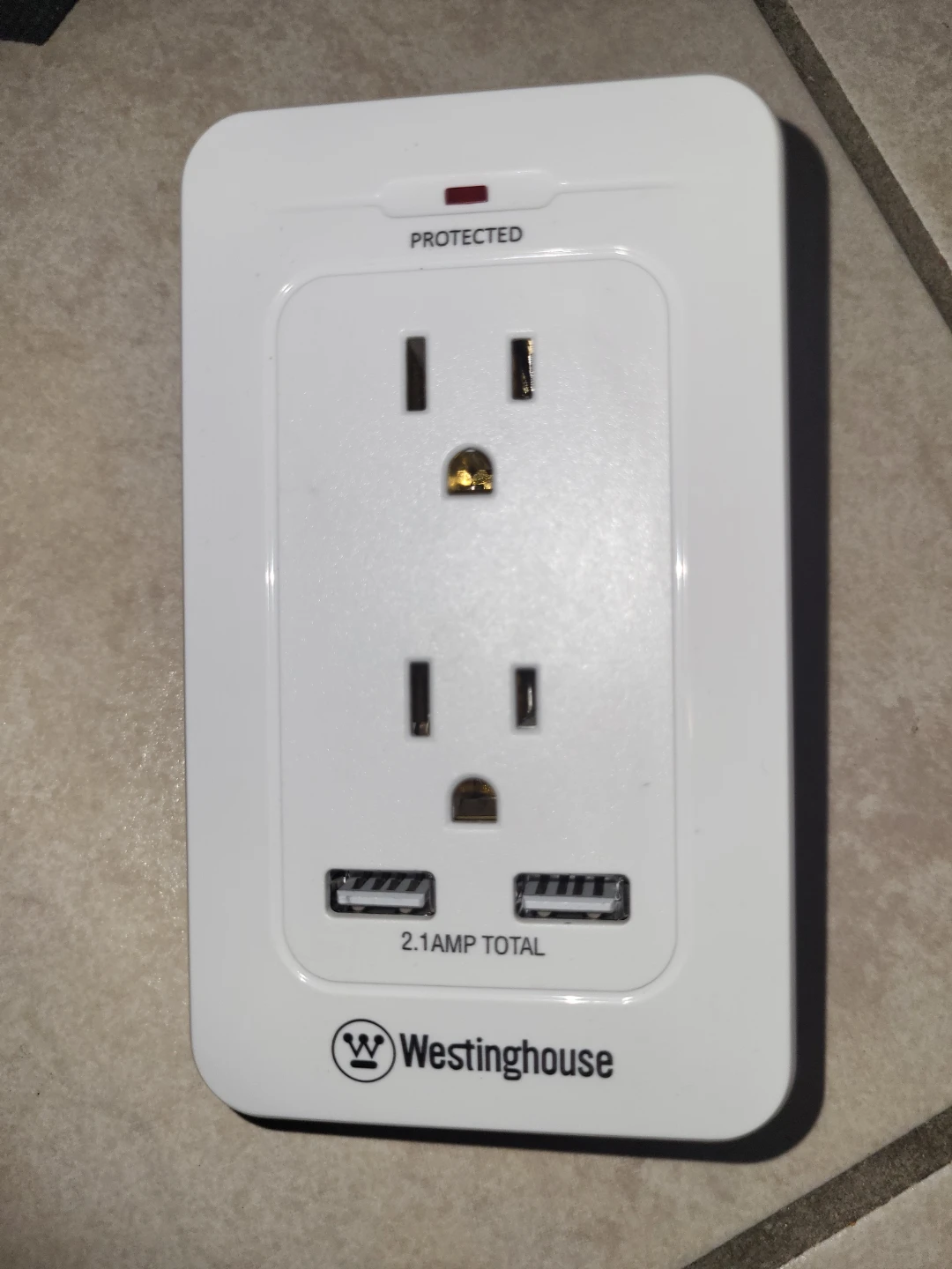 ⚽️ Westinghouse Surge Protector Wall Tap with USB