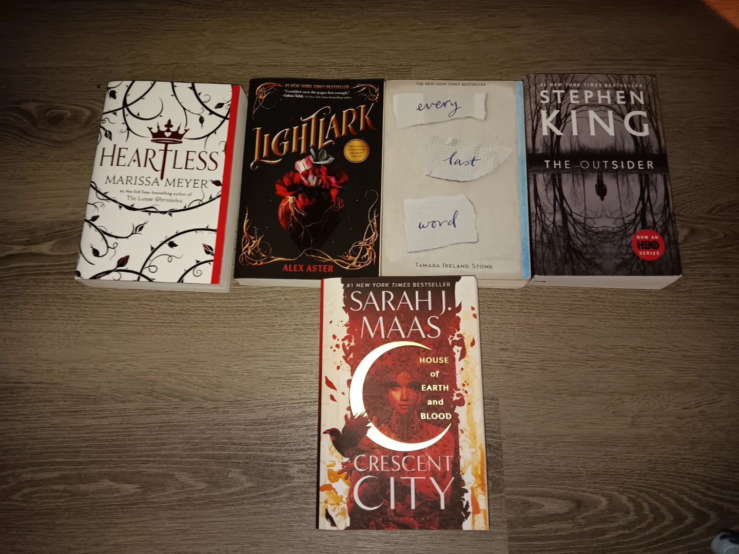 Collection of 5 Young Adult and Fantasy Novels