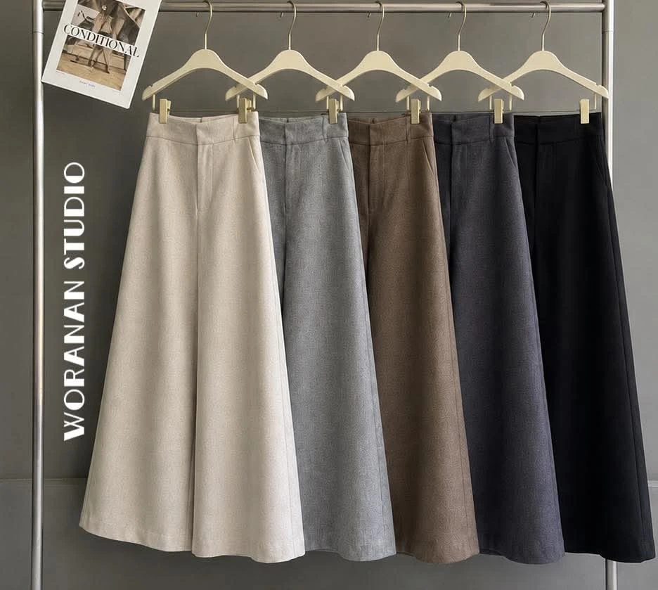 Women's Wide Leg Culottes Pants