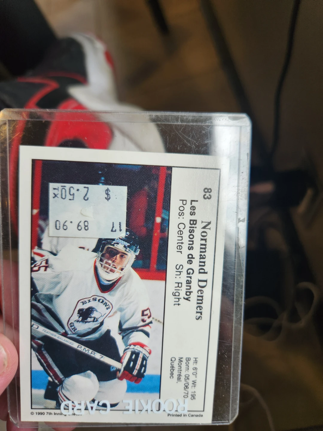 Normand Demers Rookie Card - photo 2