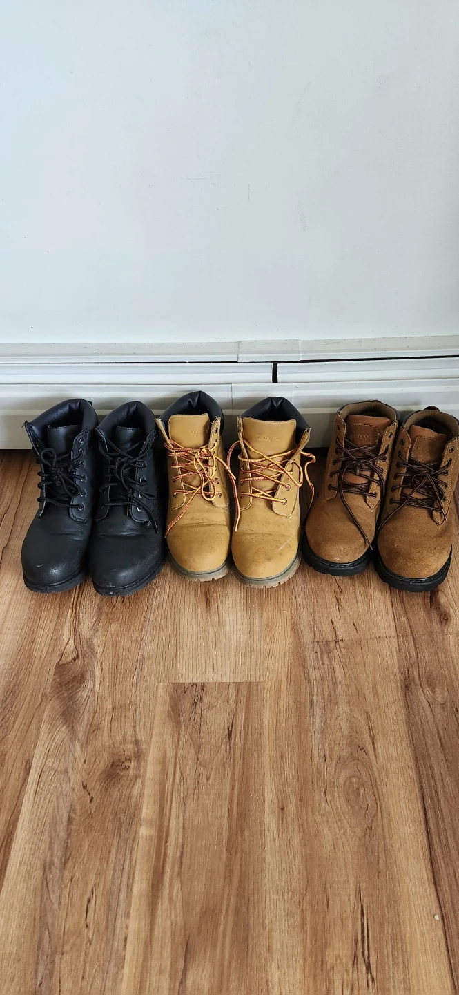 3 Pairs men's Boots