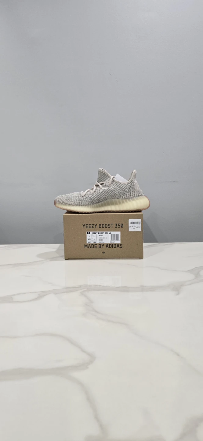 Adidas Yeezy 350 V2 Citrin (NON-REFLECTIVE) size 9.5 - photo 3