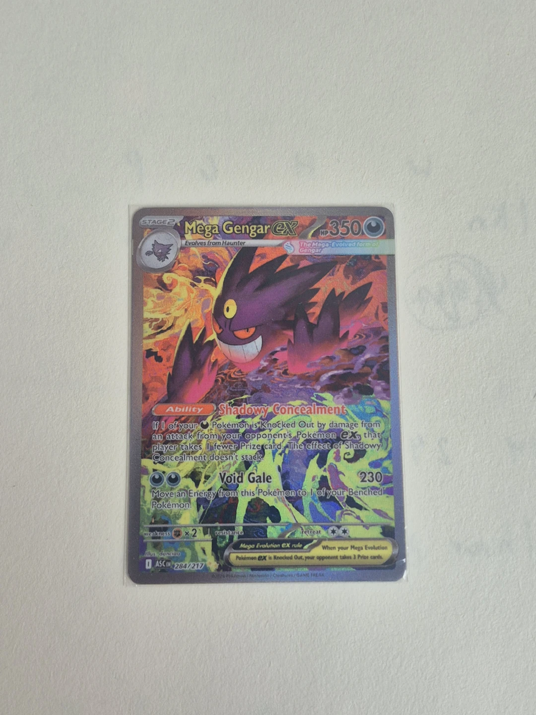 Mega Gengar EX Pokémon Card
