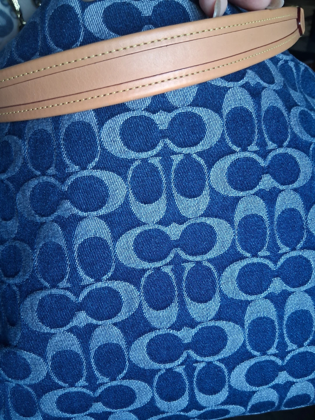 Original coach denim laurel with cherry charm - photo 2