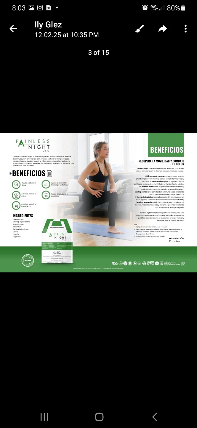 Painless Night GLU Patches