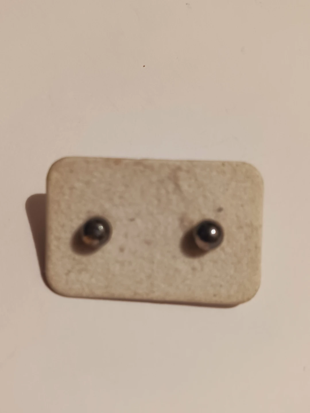 Sterling Silver 925 Small Ball Stud Earrings - photo 2