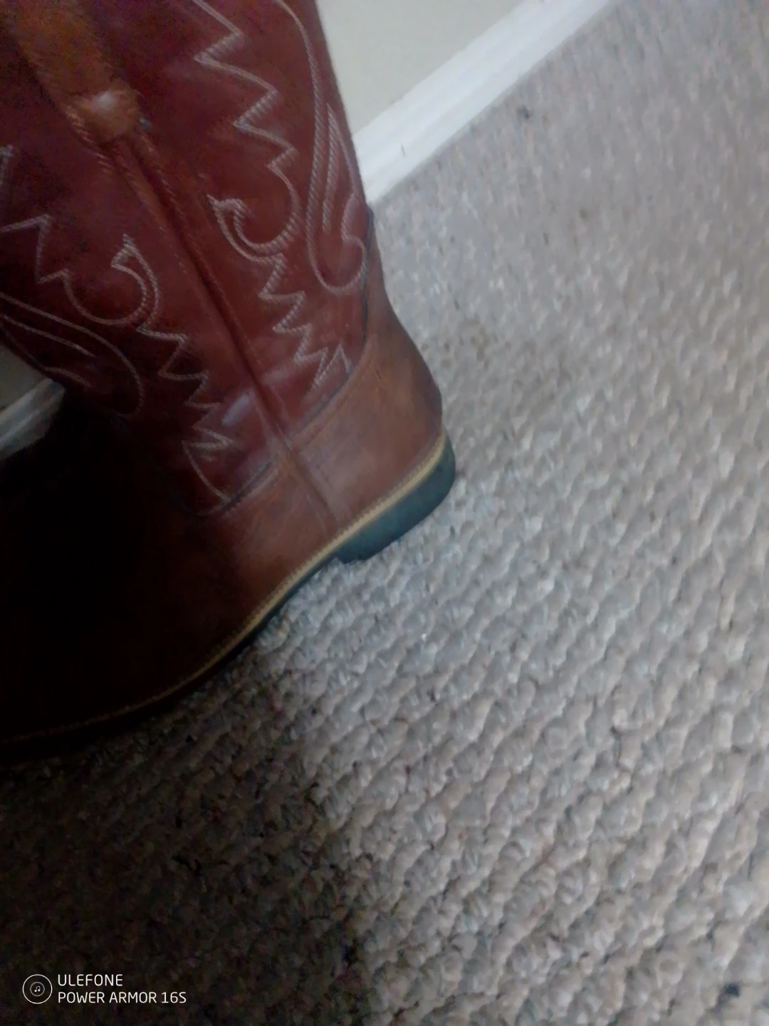 Brown Leather Cowboy Boots - photo 3