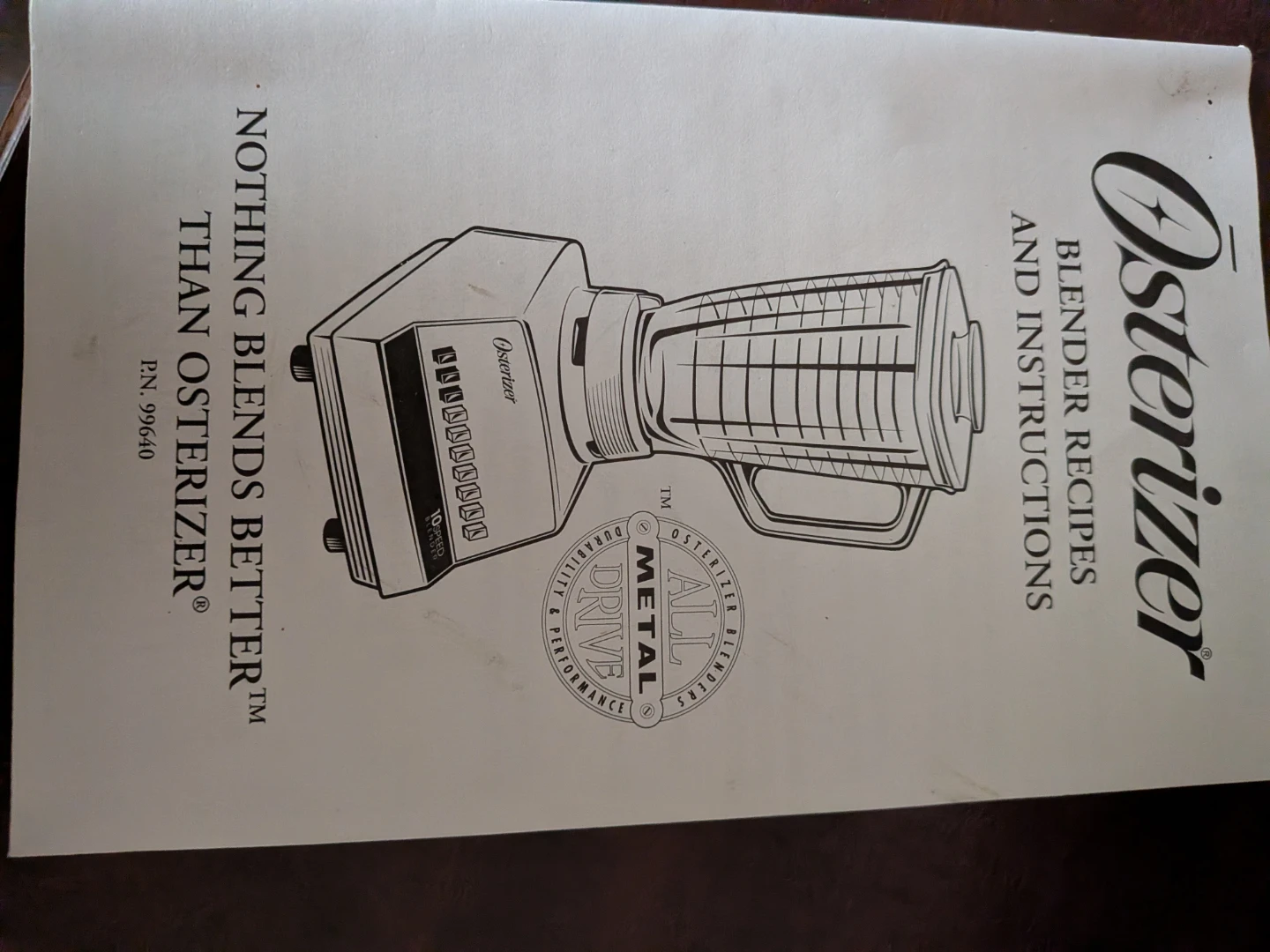 Osterizer 10-Speed Blender
