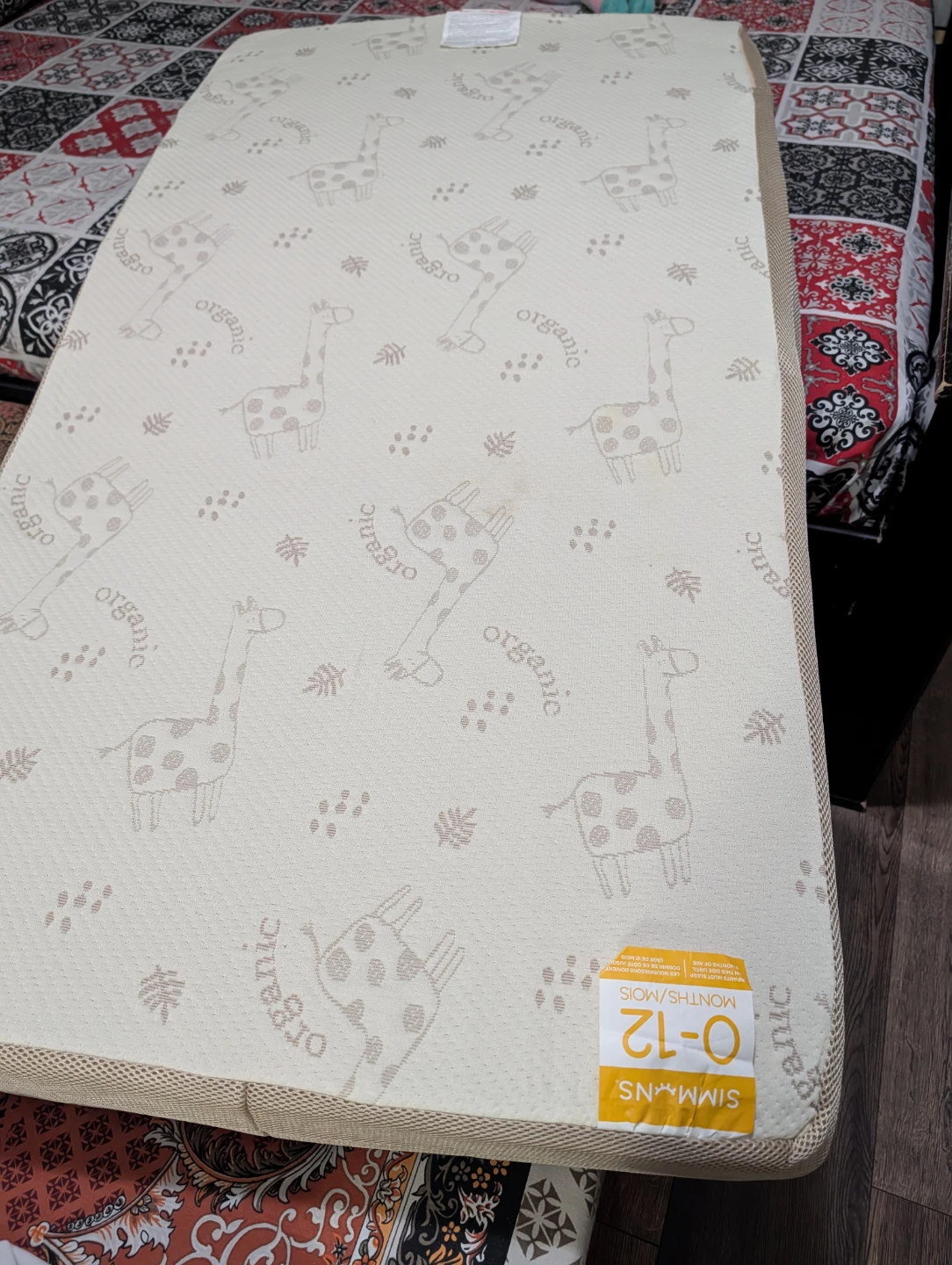 Simmons "Organic" Crib Mattress 0-12 Months and 12+ - photo 3