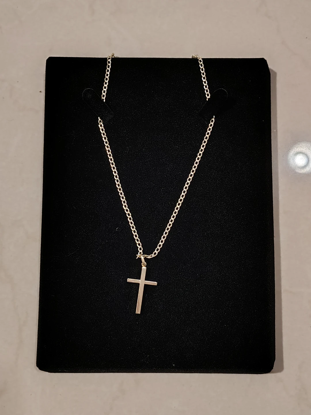 Collar  14k  Oro Italiano Cuban Chain