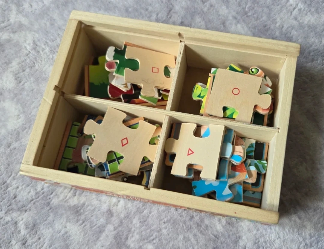 Wooden Puzzle Set 🐦⚽️ - photo 2