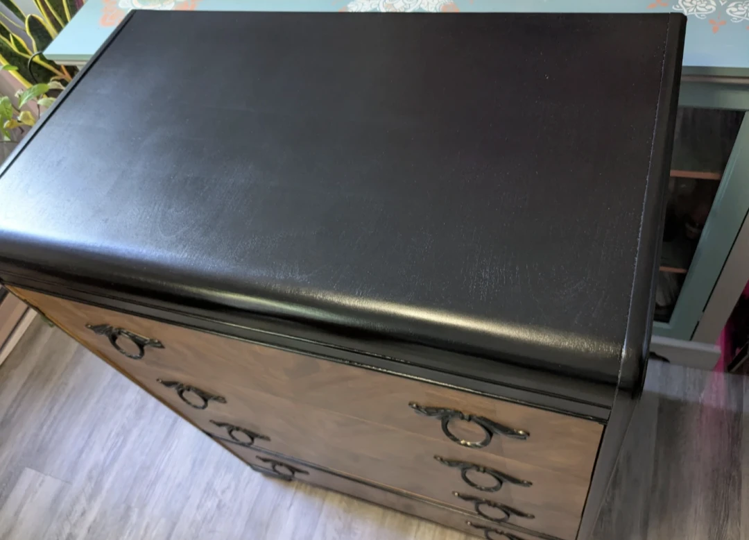 Vintage Walnut Dresser - photo 3