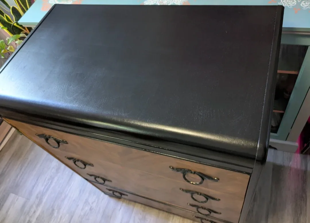 Vintage Walnut Dresser - photo 3