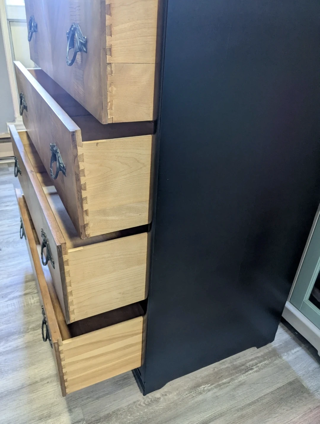 Vintage Walnut Dresser - photo 5