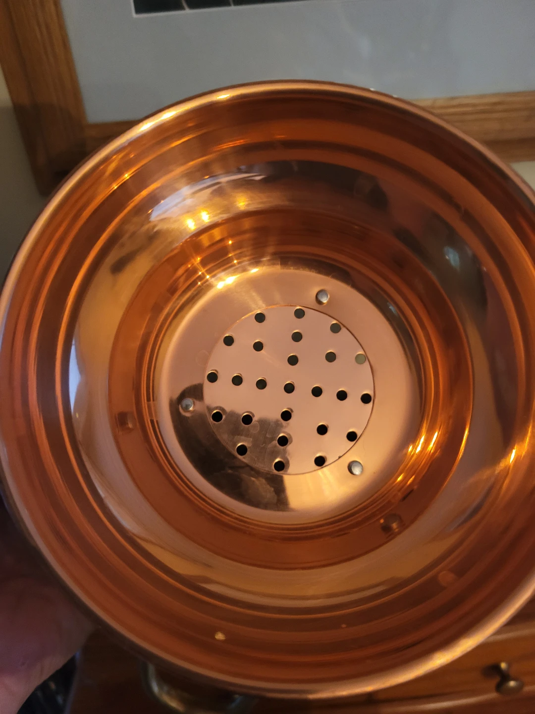 Copper Colander Strainer - photo 3
