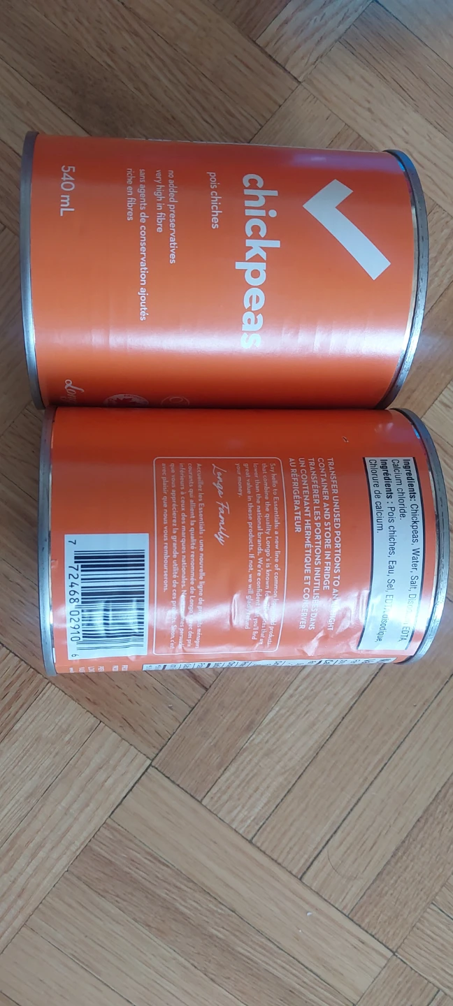 Compliments Chickpeas (2 cans)