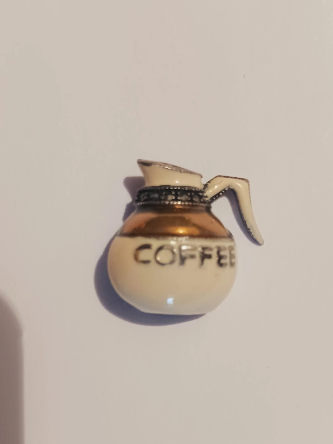 Judith Jack 925 Sterling Silver 925 Coffee Pot Brooch - photo 2