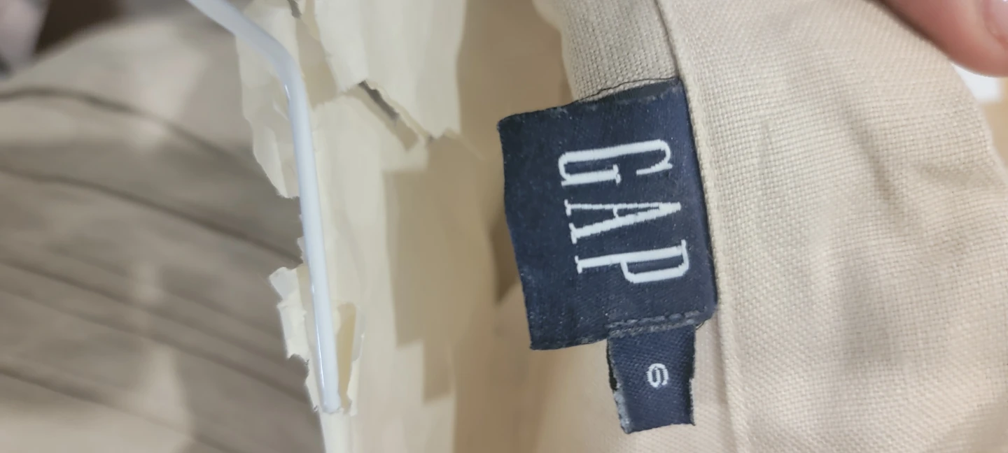 GAP Linen Blend Button-Up Dress - photo 3