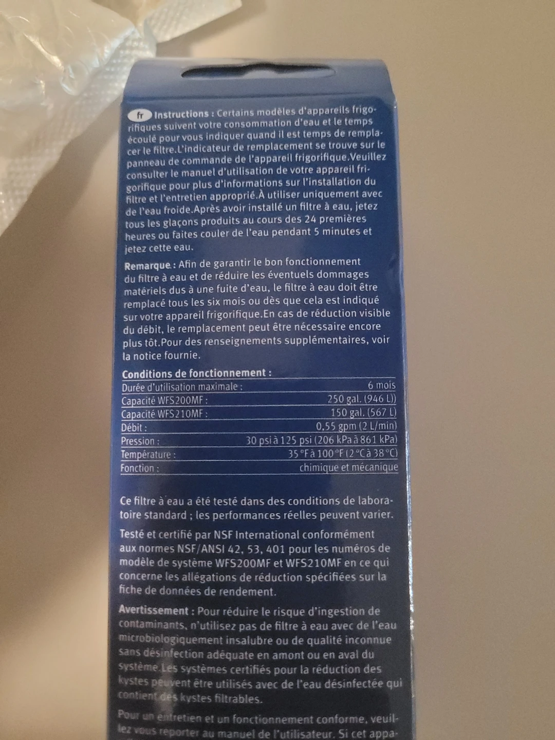 Bosch UltraClarity Pro Water Filter for Refrigerators - photo 4