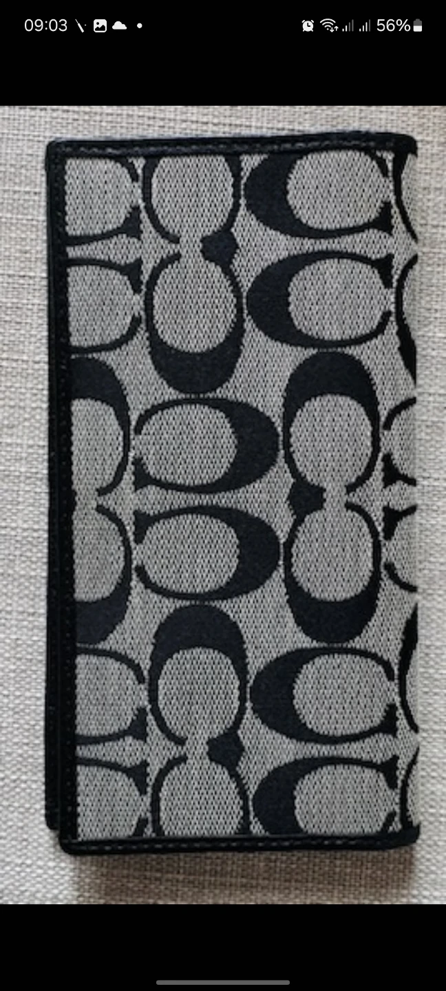 Coach Signature C Bifold Wallet
