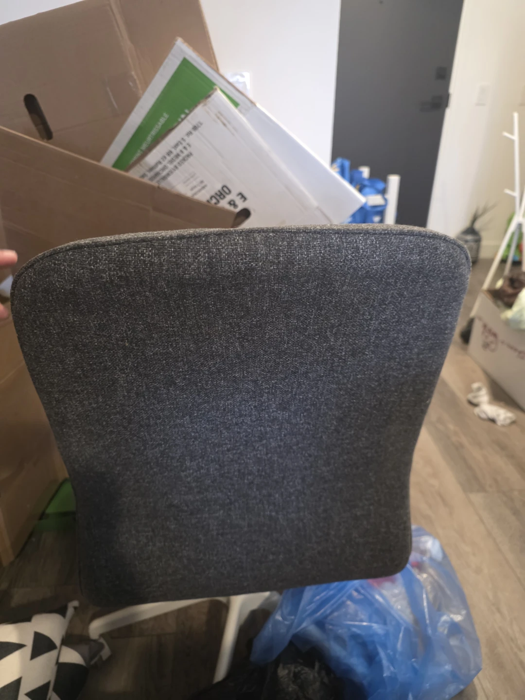 Dark grey langfjall ikea desk chair - photo 2