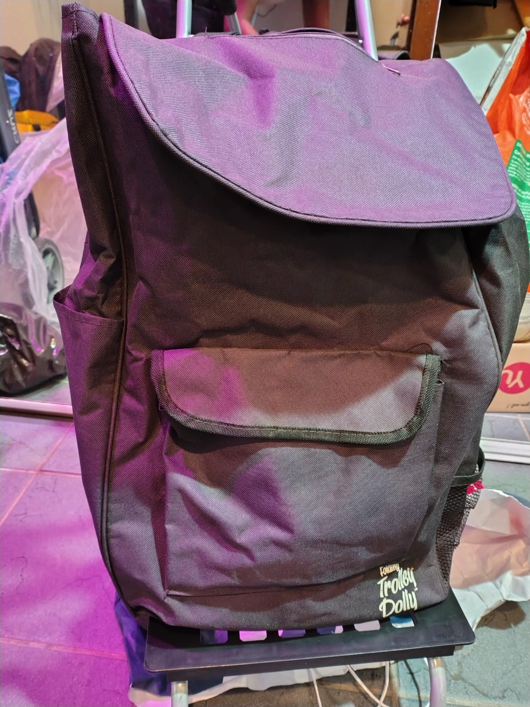 Folding Trolley Dolly Shopping Bag
