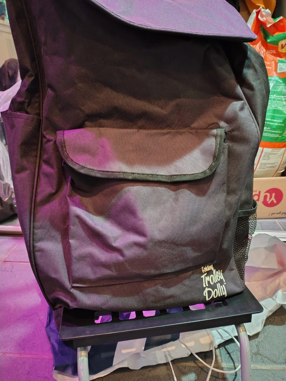 Folding Trolley Dolly Shopping Bag - photo 2